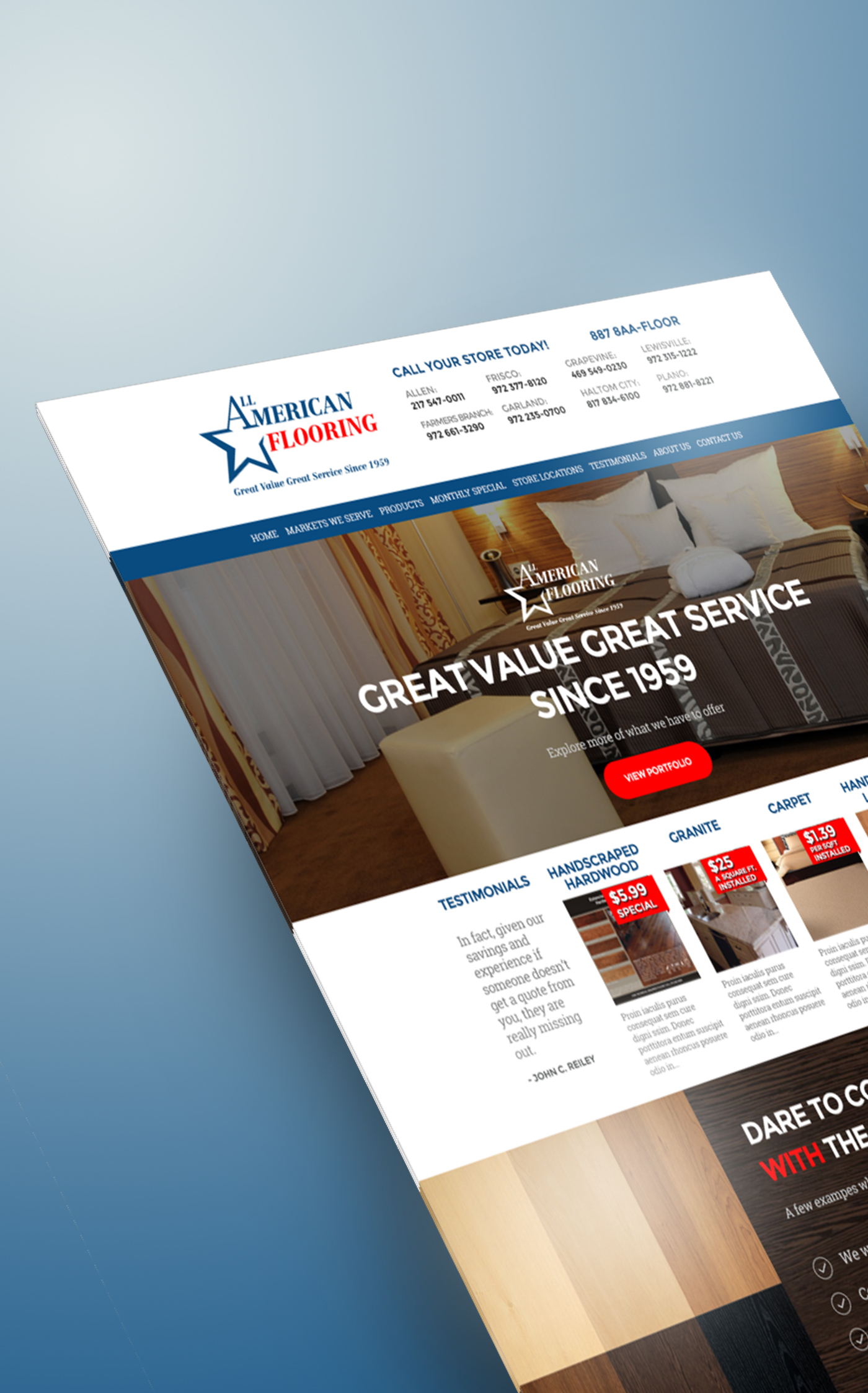 Chm Allamericanflooring Webdesign Jpg